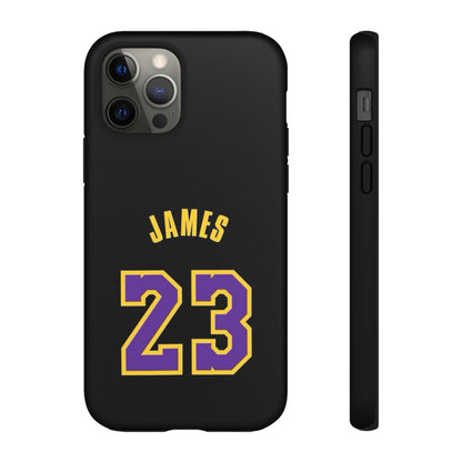 LeBron James King’s Guard Edition – MaxProtect Hybrid Shell, Athletic Profile | iPhone 8–16 Pro Max & Samsung S10–S25 Ultra Compatible