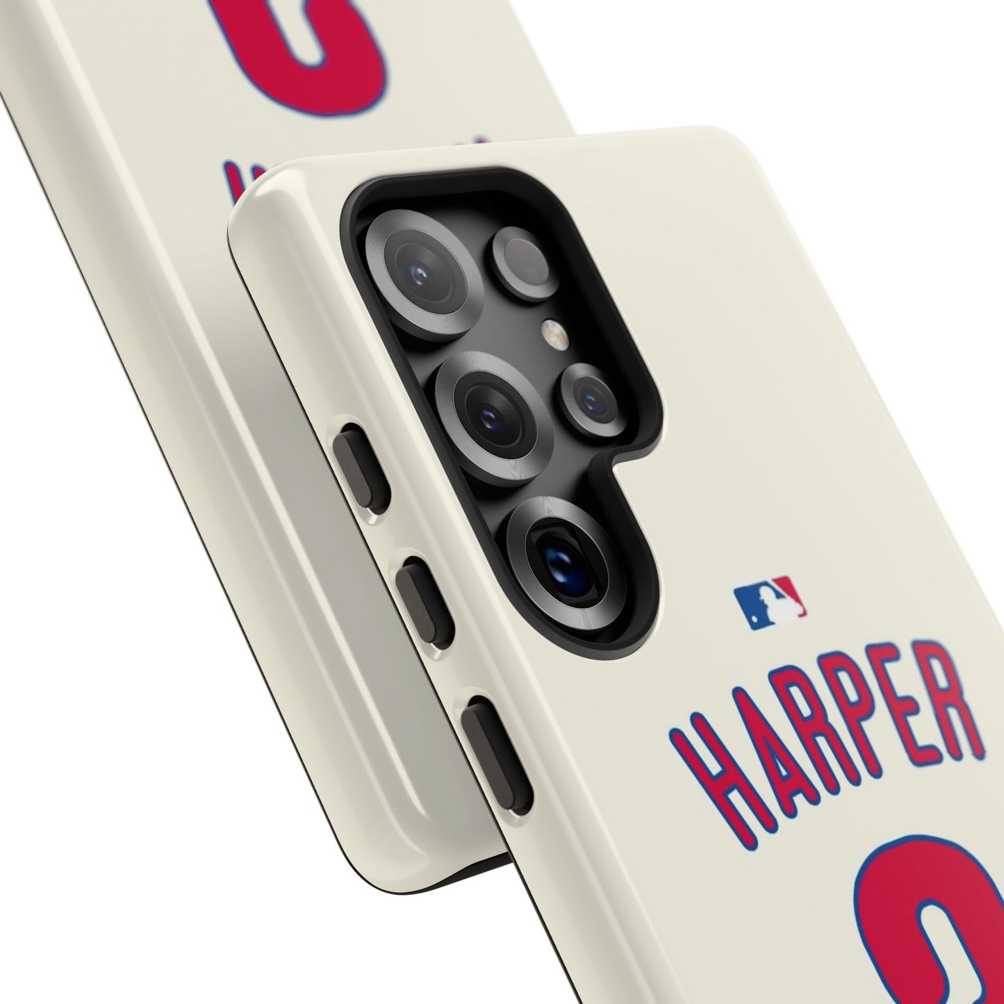 Bryce Harper PowerGrip – Dual-Layer Defense & Slim Fit | Compatible with iPhone 8 to 16 Pro Max & Samsung Galaxy S10 to S25 Ultra