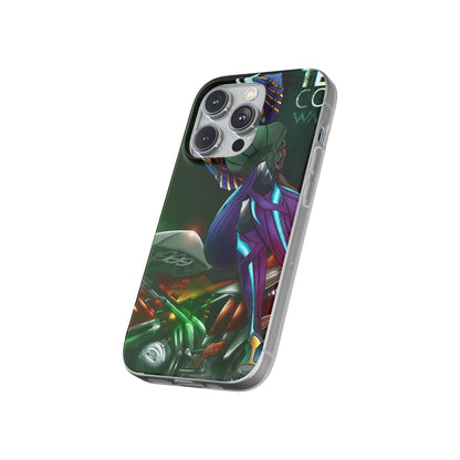 Anime-Inspired Phone Case - Flexi Cases, Custom Phone Cover, Gift for Her, Birthday Present, Unique Cell Phone Accessories