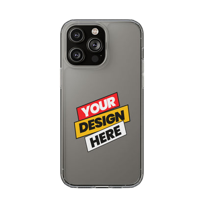Custom Clear Transparent Cases for Phones - Personalized Protection, Ideal for Gifts, Birthdays, Holidays, Trendy Phone Accessories