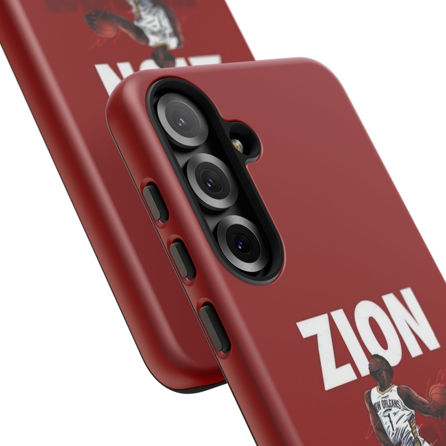 Zion Williamson Power Drive Edition – Rugged Dual-Layer Armor & Slim Fit | Compatible with iPhone 8–16 Pro Max & Samsung S10–S25 Ultra