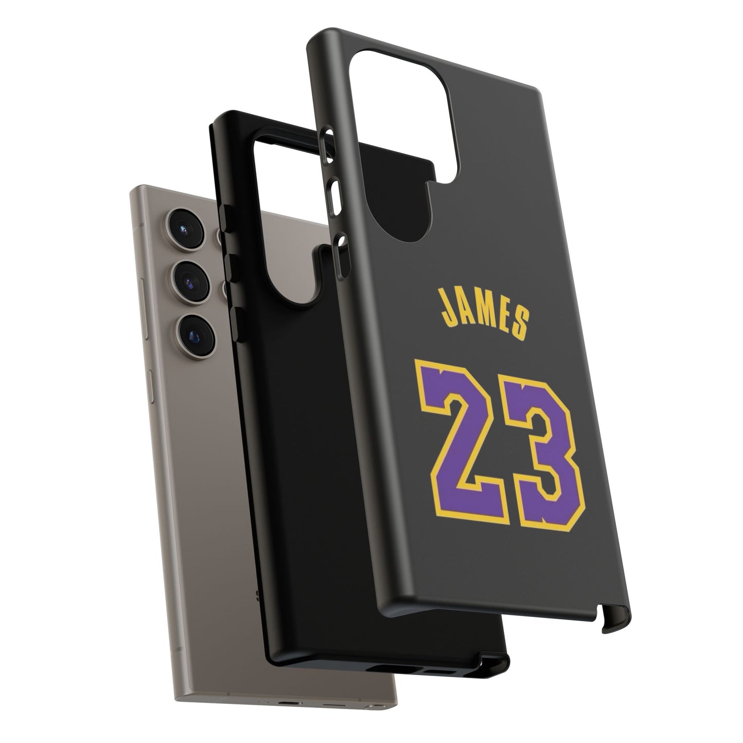 LeBron James King’s Guard Edition – MaxProtect Hybrid Shell, Athletic Profile | iPhone 8–16 Pro Max & Samsung S10–S25 Ultra Compatible