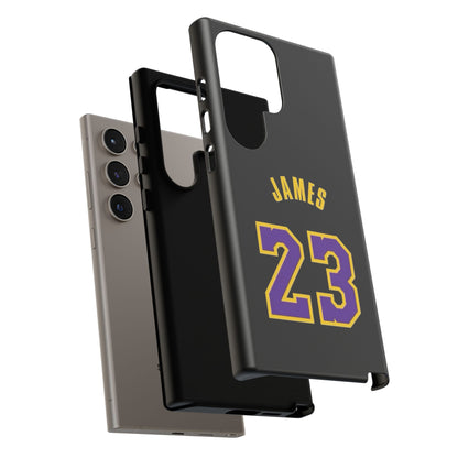 LeBron James King’s Guard Edition – MaxProtect Hybrid Shell, Athletic Profile | iPhone 8–16 Pro Max & Samsung S10–S25 Ultra Compatible