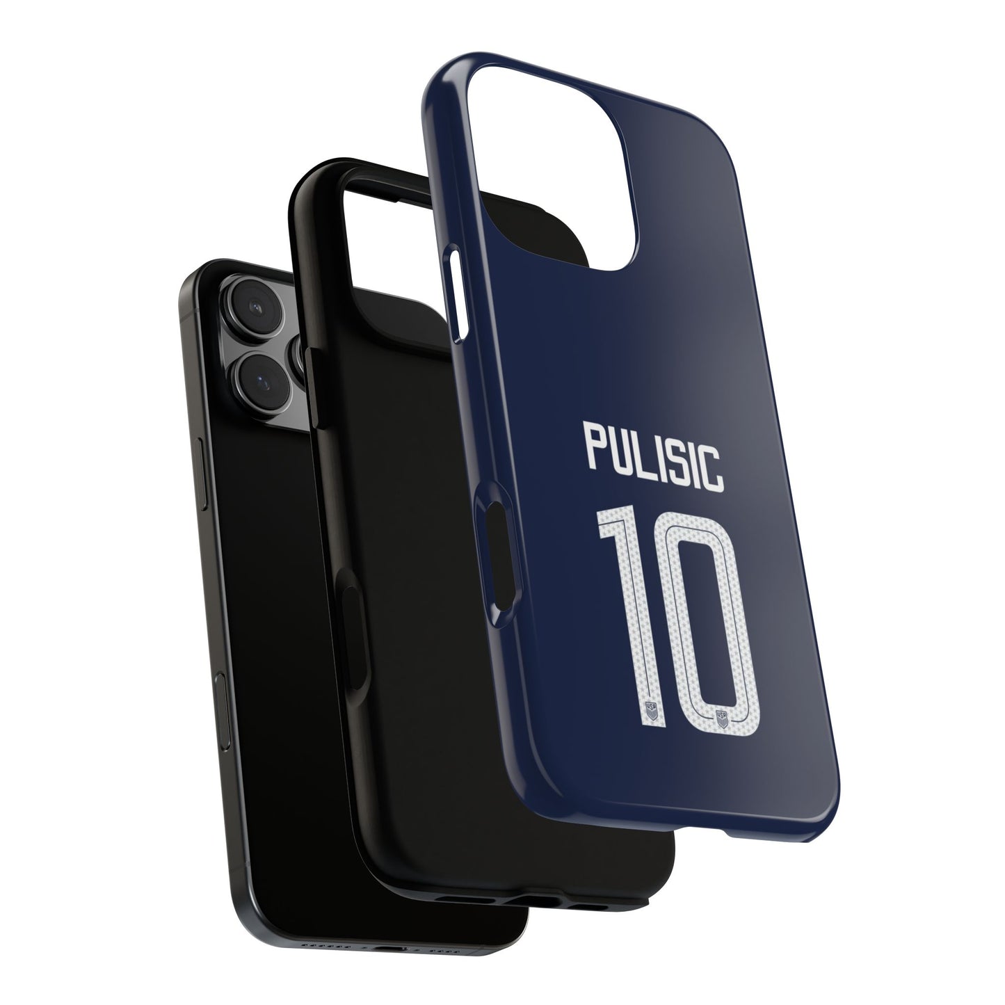Christian Pulisic Precision Armor – Dual-Layer Durability & Sleek Fit | Compatible with iPhone 8 to 16 Pro Max & Samsung Galaxy S10 to S25 Ultra