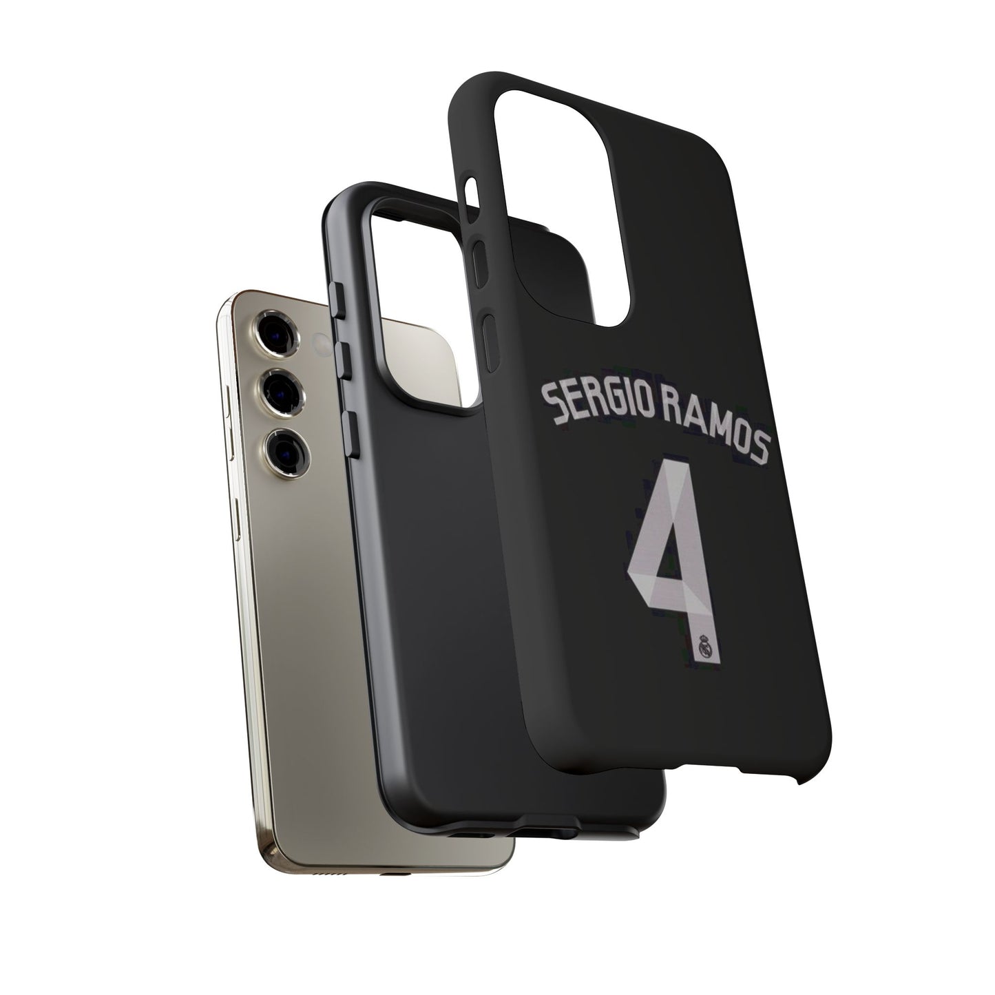 Sergio Ramos Defender Pro – Dual-Layer Shock Absorption & Slim Profile | Compatible with iPhone 8 to 16 Pro Max & Samsung Galaxy S10 to S25 Ultra