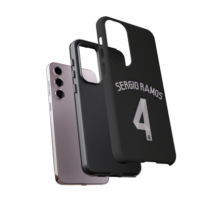 Sergio Ramos Defender Pro – Dual-Layer Shock Absorption & Slim Profile | Compatible with iPhone 8 to 16 Pro Max & Samsung Galaxy S10 to S25 Ultra