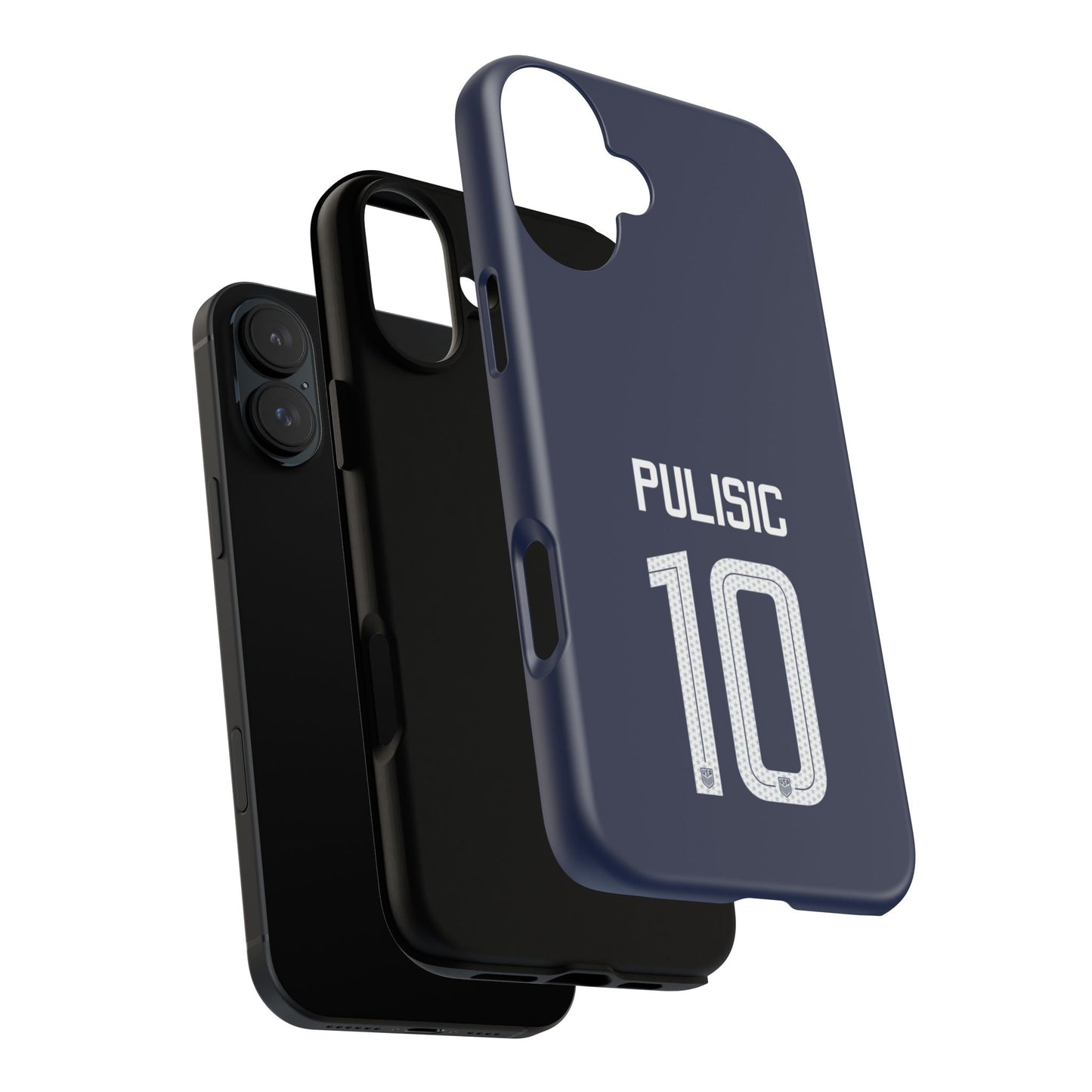Christian Pulisic Precision Armor – Dual-Layer Durability & Sleek Fit | Compatible with iPhone 8 to 16 Pro Max & Samsung Galaxy S10 to S25 Ultra