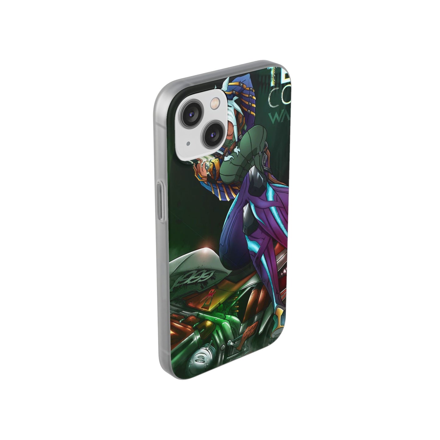 Anime-Inspired Phone Case - Flexi Cases, Custom Phone Cover, Gift for Her, Birthday Present, Unique Cell Phone Accessories