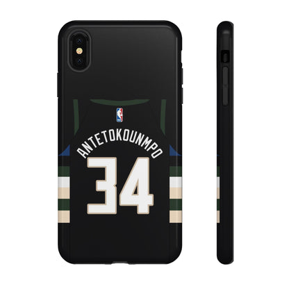 Giannis Antetokounmpo Force Drive Edition – Heavy-Duty ShockGuard Layers, Athletic Slim Fit | iPhone 8–16 Pro Max & Samsung S10–S25 Ultra Supported