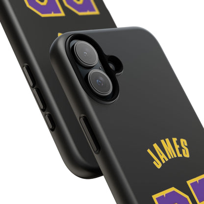 LeBron James King’s Guard Edition – MaxProtect Hybrid Shell, Athletic Profile | iPhone 8–16 Pro Max & Samsung S10–S25 Ultra Compatible