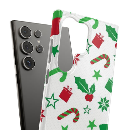 Custom Samsung Tough Phone Case – Christmas Santa Holiday Design, Festive Xmas Protection - covers4phones