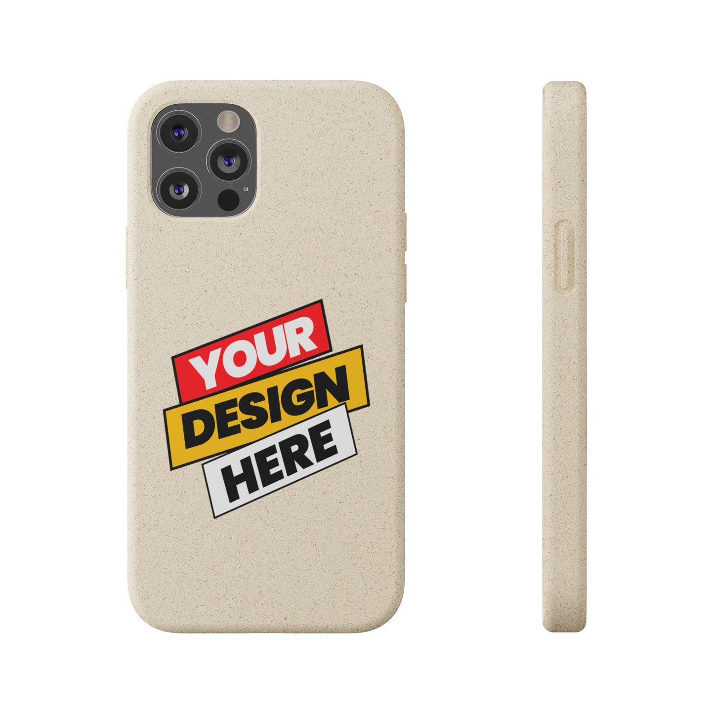 Eco-Friendly Phone Case, Biodegradable Phone Cover, Sustainable Accessory, Customizable iPhone Case, Green Gift Idea, Environmentally