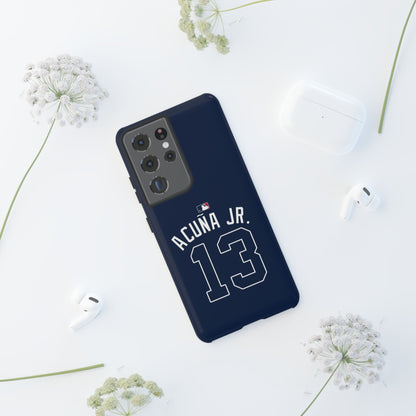 Ronald Acuña Jr. Power Play Phone Case – Bold Style, Braves Energy & MVP Swagger
