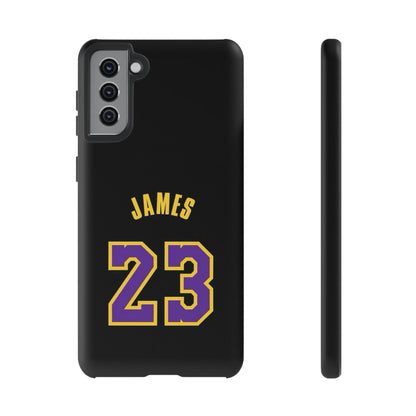 LeBron James King’s Guard Edition – MaxProtect Hybrid Shell, Athletic Profile | iPhone 8–16 Pro Max & Samsung S10–S25 Ultra Compatible