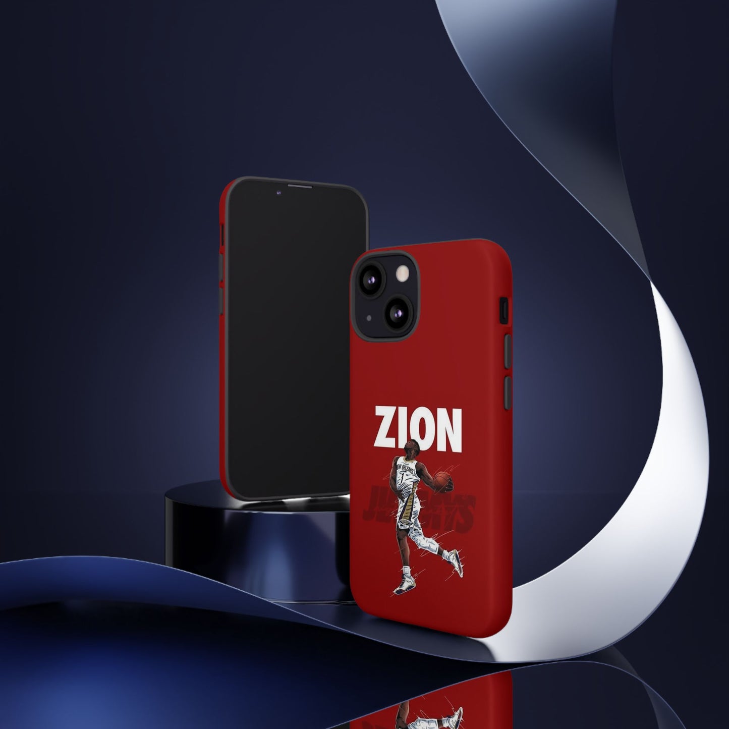Zion Williamson Power Drive Edition – Rugged Dual-Layer Armor & Slim Fit | Compatible with iPhone 8–16 Pro Max & Samsung S10–S25 Ultra