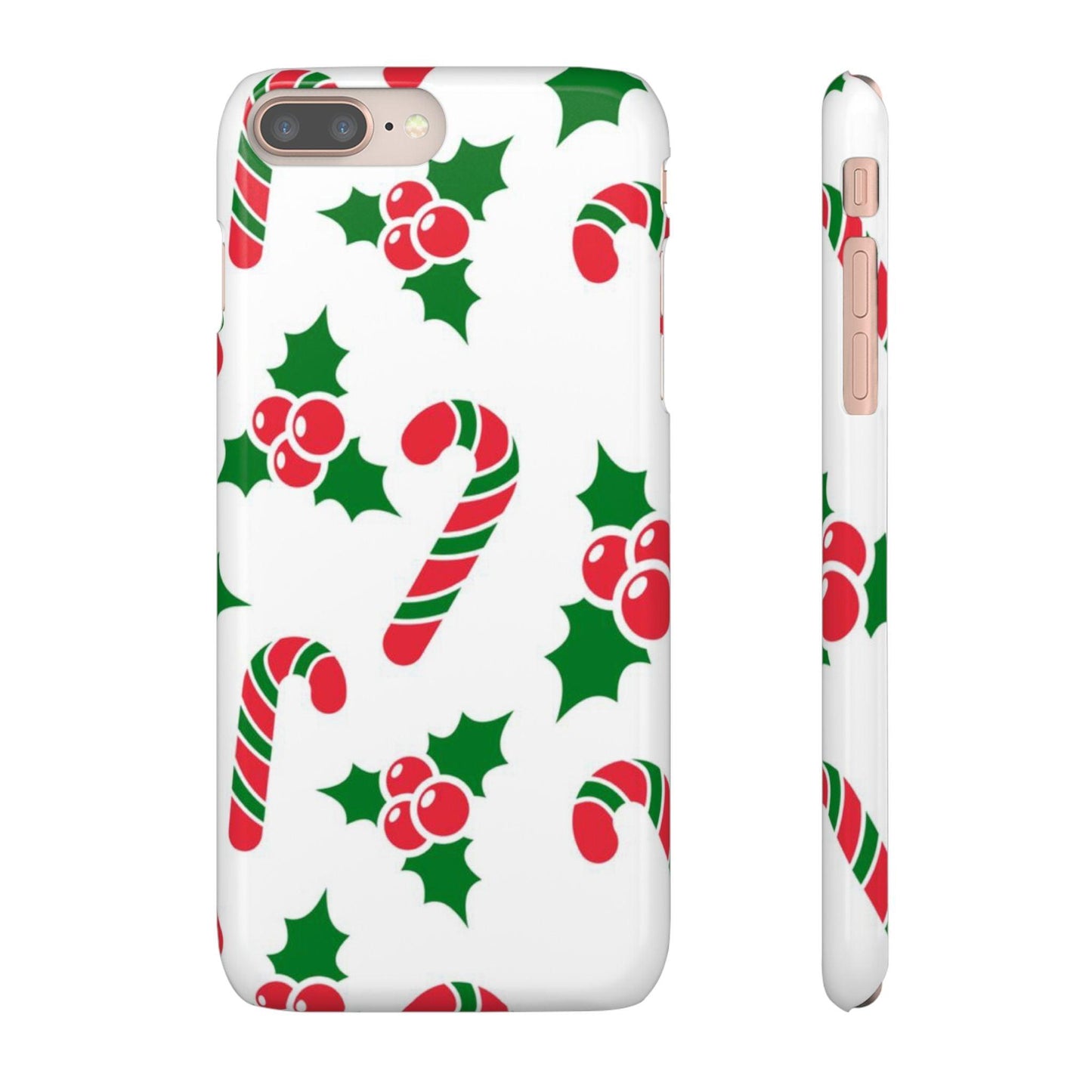 Custom iPhone Tough Phone Case – Christmas Santa Holiday Design, Festive Xmas Protection - covers4phones
