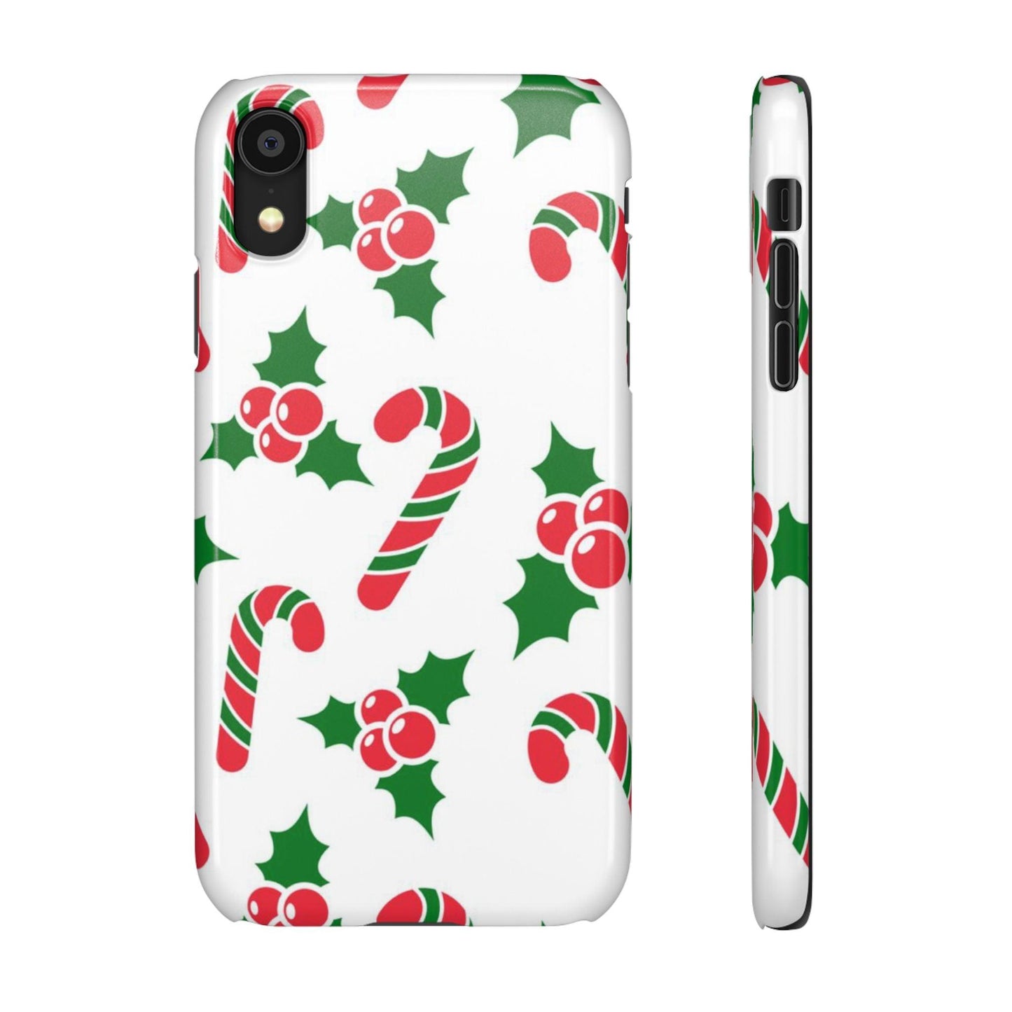 Custom iPhone Tough Phone Case – Christmas Santa Holiday Design, Festive Xmas Protection - covers4phones