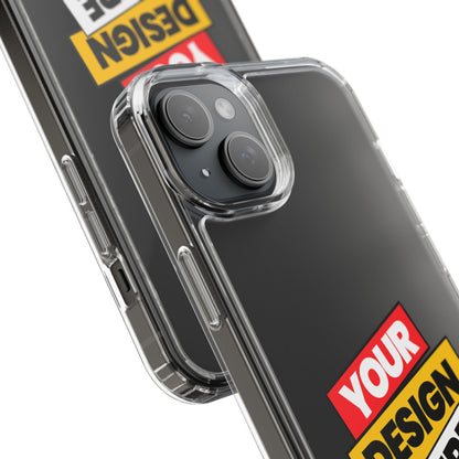 Custom Clear Transparent Cases for Phones - Personalized Protection, Ideal for Gifts, Birthdays, Holidays, Trendy Phone Accessories