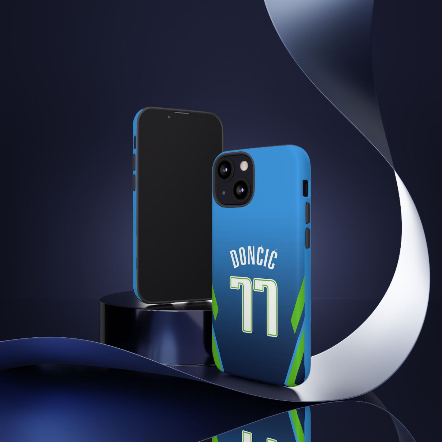Luka Dončić Ice Vision Edition – Rugged Dual-Layer Build, Slim Fit | Compatible with iPhone 8–16 Pro Max & Samsung Galaxy S10–S25 Ultra