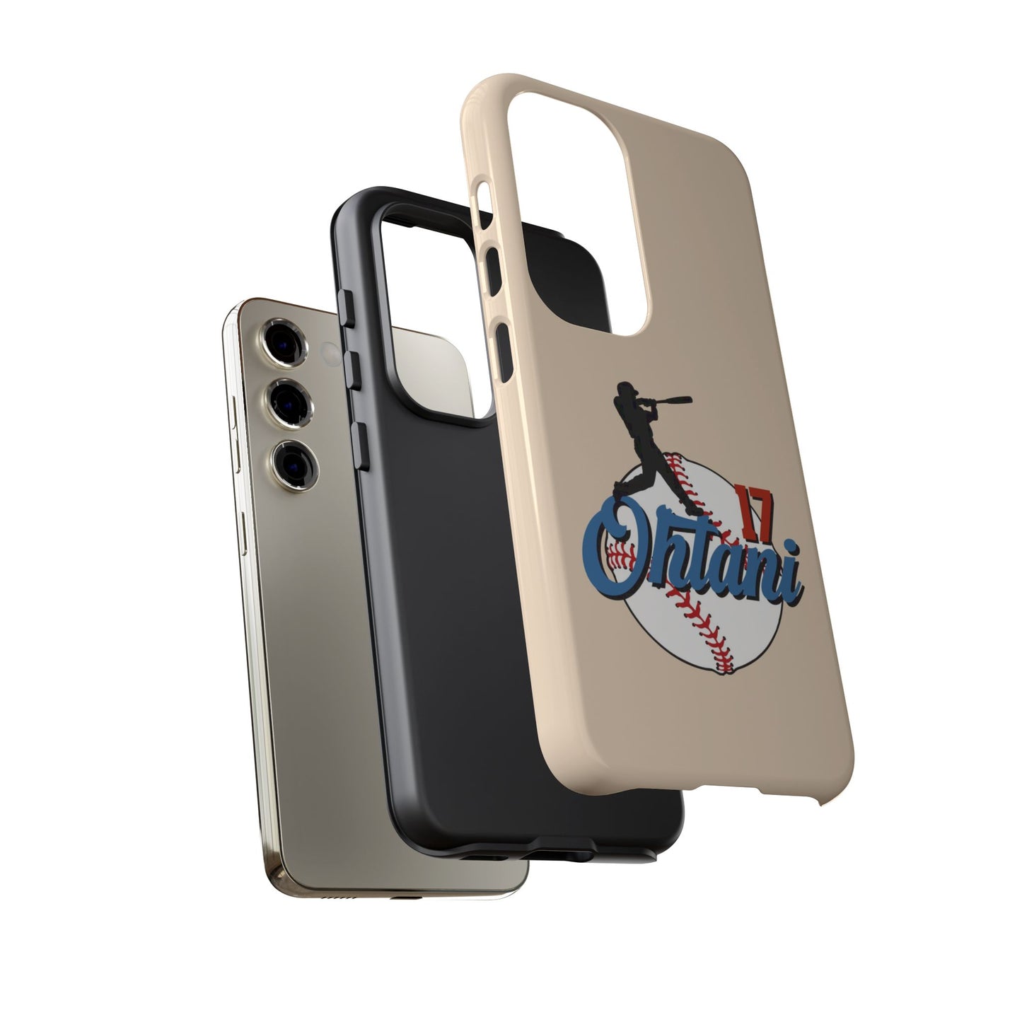 Shohei Ohtani GameChanger Shell – Dual-Layer Defense & Slim Grip | Compatible with iPhone 8 to 16 Pro Max & Samsung Galaxy S10 to S25 Ultra