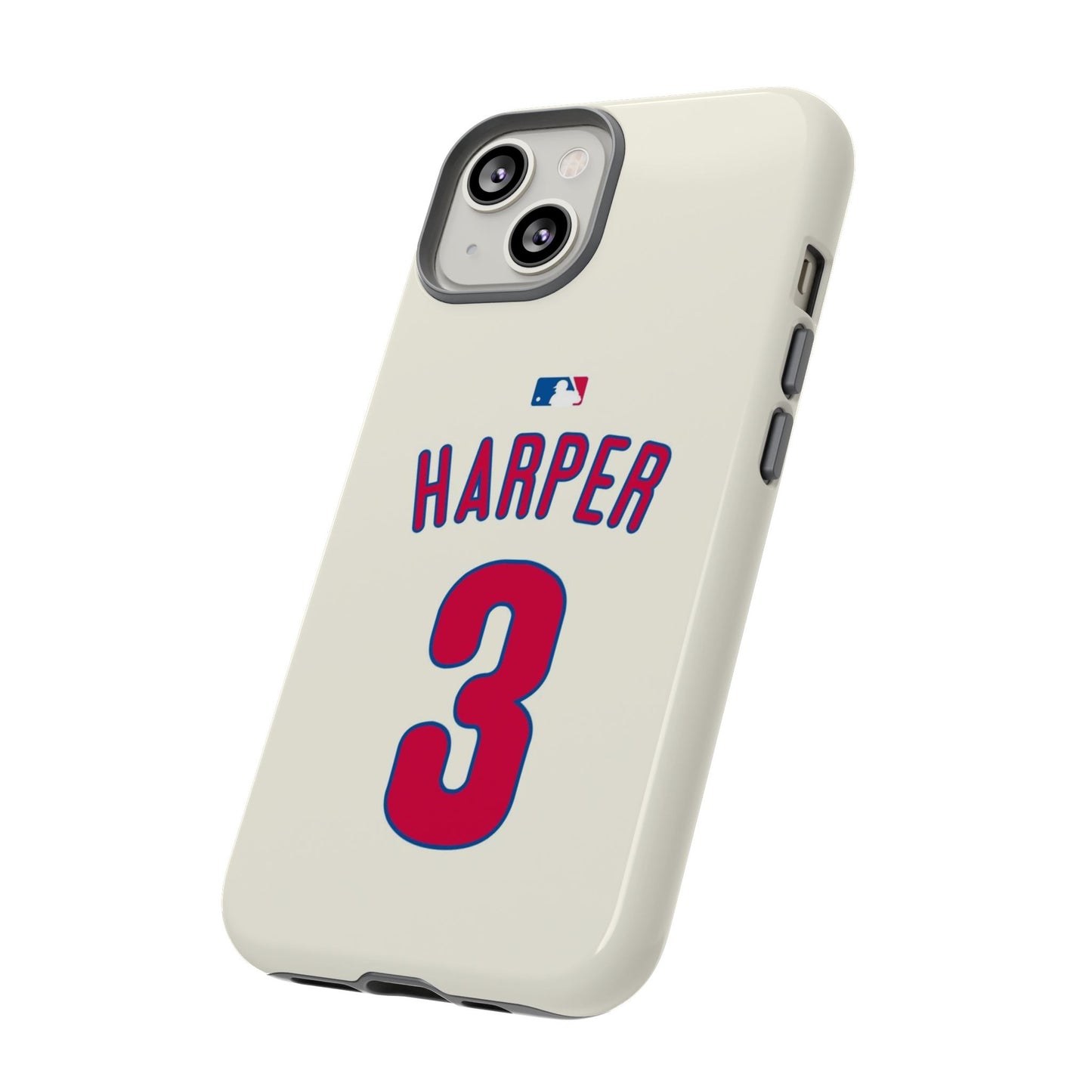 Bryce Harper PowerGrip – Dual-Layer Defense & Slim Fit | Compatible with iPhone 8 to 16 Pro Max & Samsung Galaxy S10 to S25 Ultra