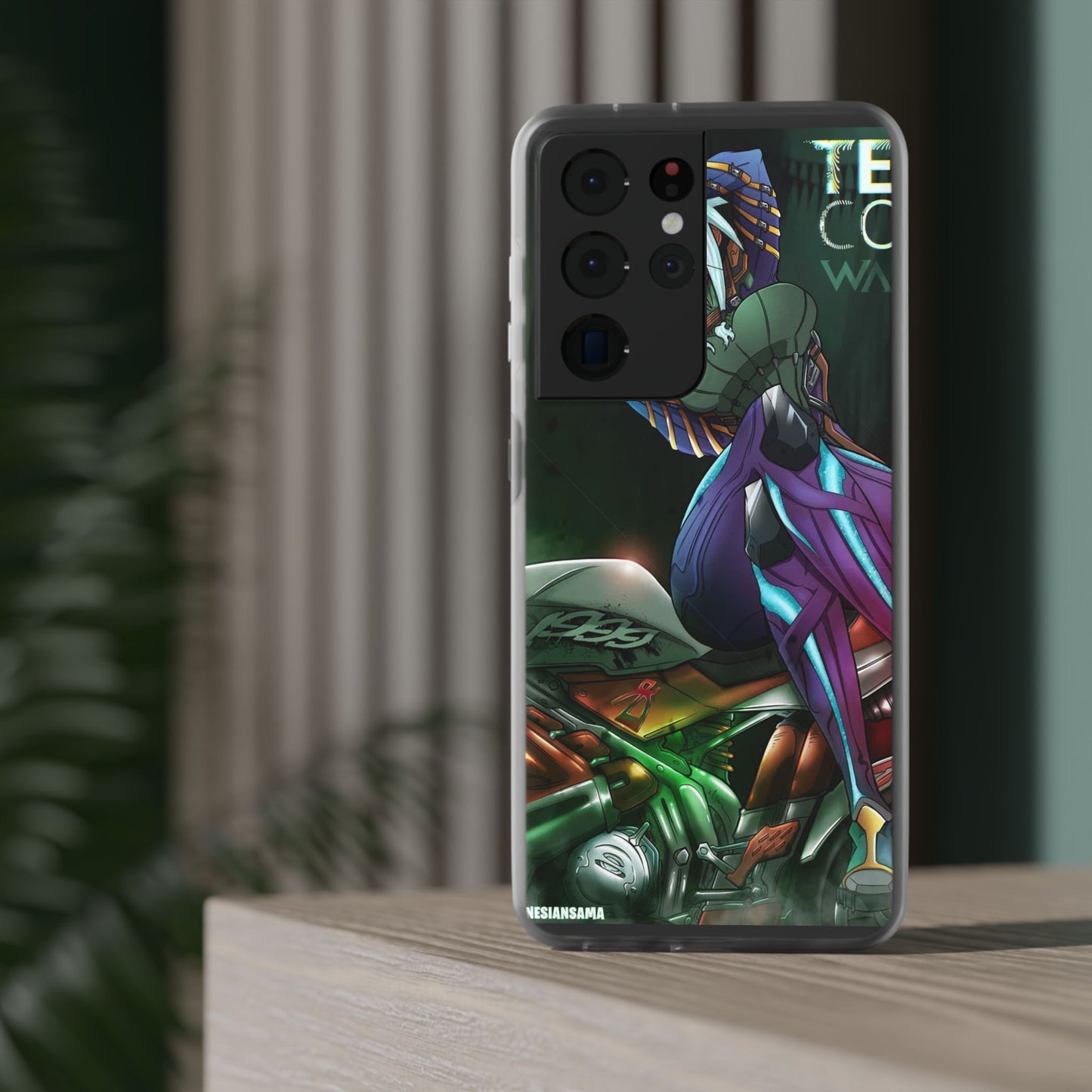 Anime-Inspired Phone Case - Flexi Cases, Custom Phone Cover, Gift for Her, Birthday Present, Unique Cell Phone Accessories