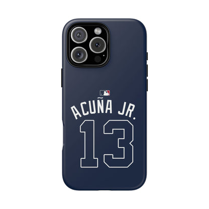 Ronald Acuña Jr. Power Play Phone Case – Bold Style, Braves Energy & MVP Swagger