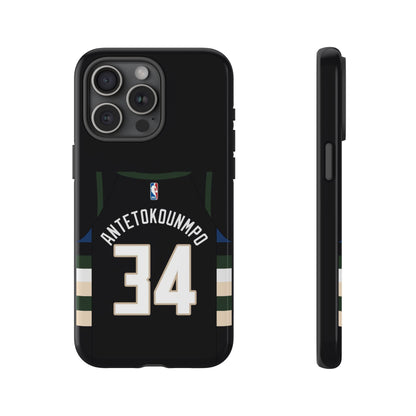 Giannis Antetokounmpo Force Drive Edition – Heavy-Duty ShockGuard Layers, Athletic Slim Fit | iPhone 8–16 Pro Max & Samsung S10–S25 Ultra Supported
