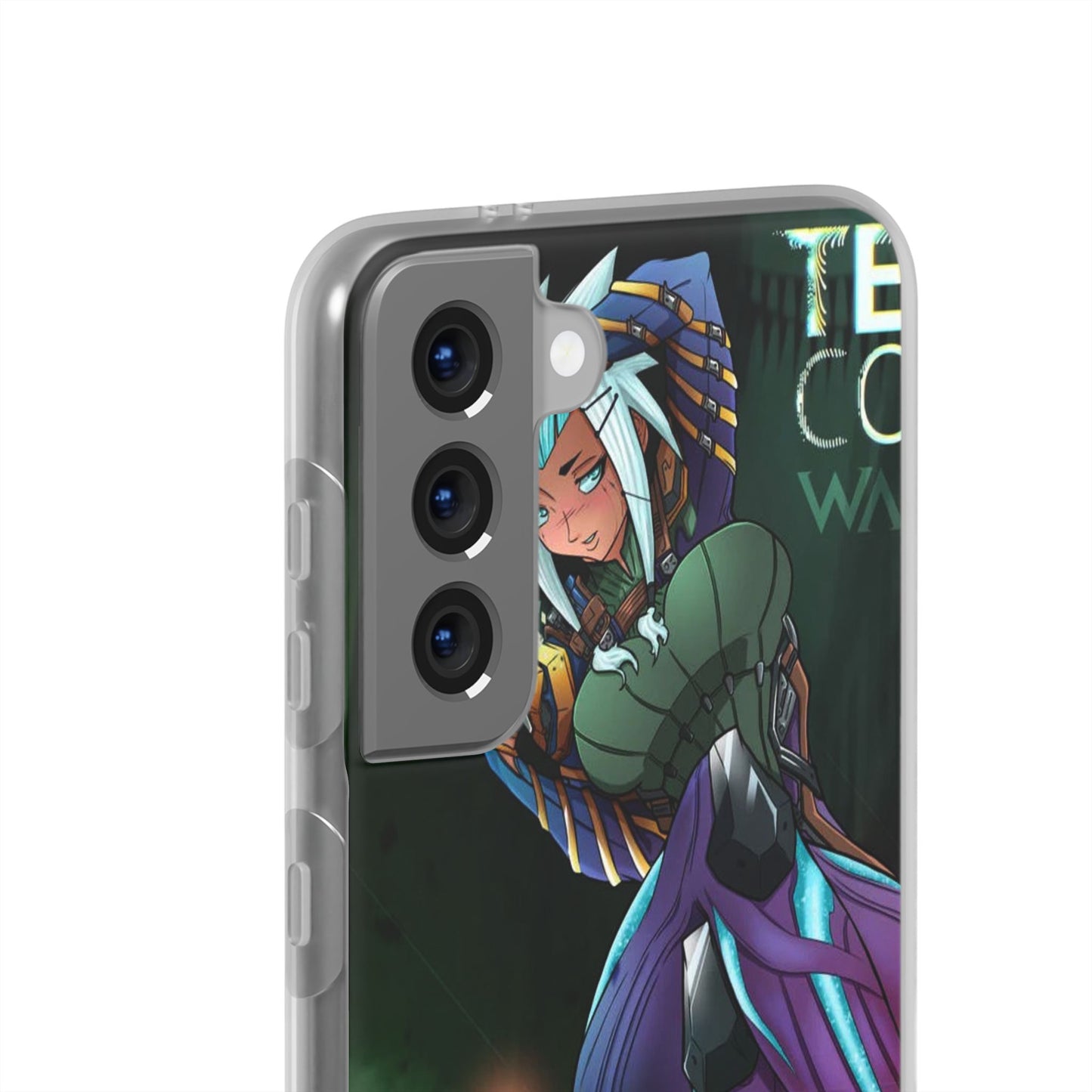 Anime-Inspired Phone Case - Flexi Cases, Custom Phone Cover, Gift for Her, Birthday Present, Unique Cell Phone Accessories
