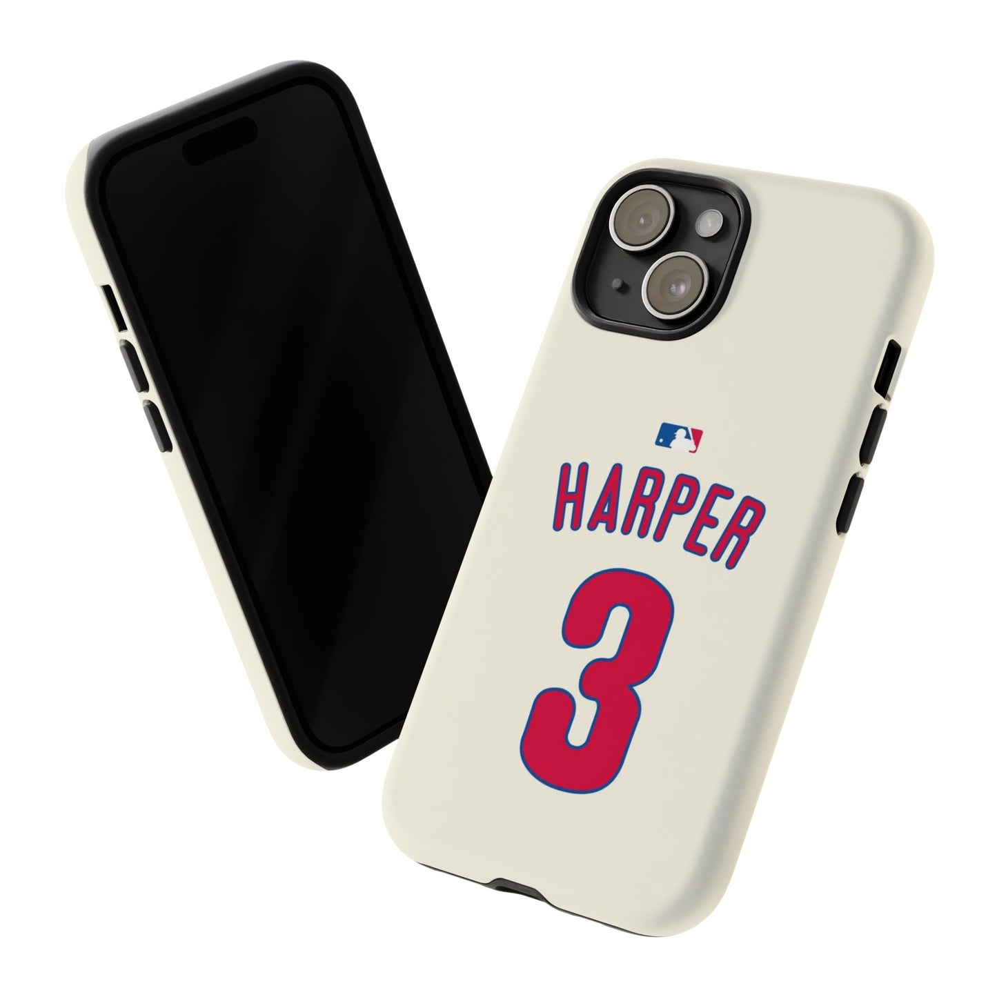 Bryce Harper PowerGrip – Dual-Layer Defense & Slim Fit | Compatible with iPhone 8 to 16 Pro Max & Samsung Galaxy S10 to S25 Ultra