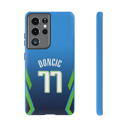Luka Dončić Ice Vision Edition – Rugged Dual-Layer Build, Slim Fit | Compatible with iPhone 8–16 Pro Max & Samsung Galaxy S10–S25 Ultra