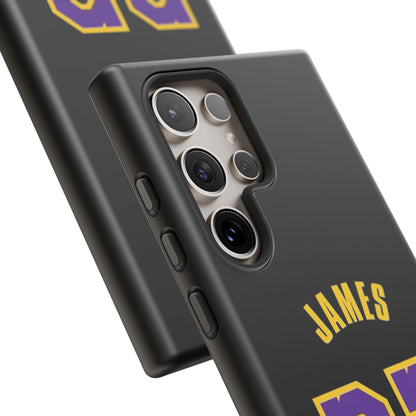LeBron James King’s Guard Edition – MaxProtect Hybrid Shell, Athletic Profile | iPhone 8–16 Pro Max & Samsung S10–S25 Ultra Compatible