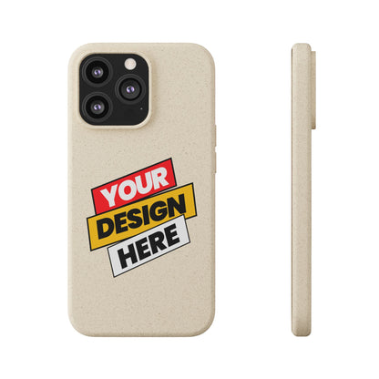 Eco-Friendly Phone Case, Biodegradable Phone Cover, Sustainable Accessory, Customizable iPhone Case, Green Gift Idea, Environmentally