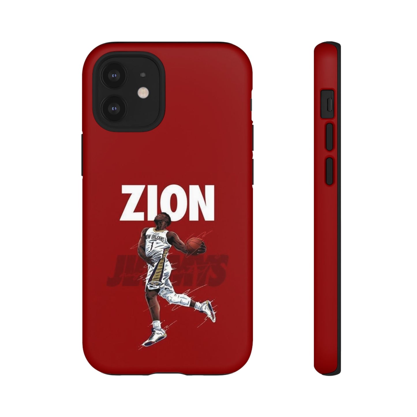 Zion Williamson Power Drive Edition – Rugged Dual-Layer Armor & Slim Fit | Compatible with iPhone 8–16 Pro Max & Samsung S10–S25 Ultra