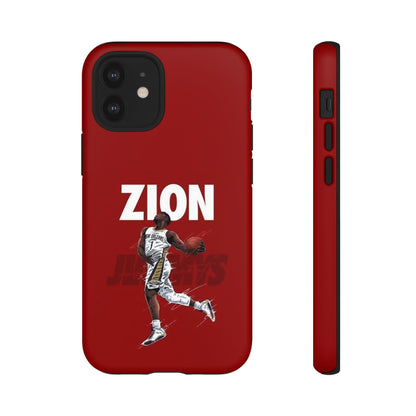 Zion Williamson Power Drive Edition – Rugged Dual-Layer Armor & Slim Fit | Compatible with iPhone 8–16 Pro Max & Samsung S10–S25 Ultra