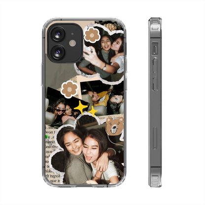 Memories In Retro Templet Custom Printed Clear Cases - covers4phones