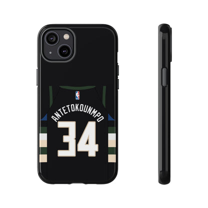 Giannis Antetokounmpo Force Drive Edition – Heavy-Duty ShockGuard Layers, Athletic Slim Fit | iPhone 8–16 Pro Max & Samsung S10–S25 Ultra Supported