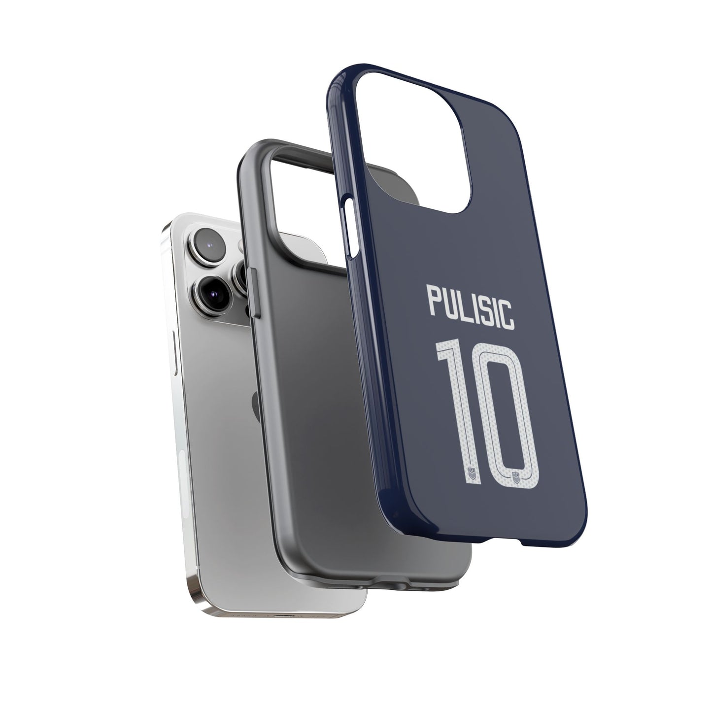Christian Pulisic Precision Armor – Dual-Layer Durability & Sleek Fit | Compatible with iPhone 8 to 16 Pro Max & Samsung Galaxy S10 to S25 Ultra