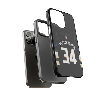 Giannis Antetokounmpo Force Drive Edition – Heavy-Duty ShockGuard Layers, Athletic Slim Fit | iPhone 8–16 Pro Max & Samsung S10–S25 Ultra Supported