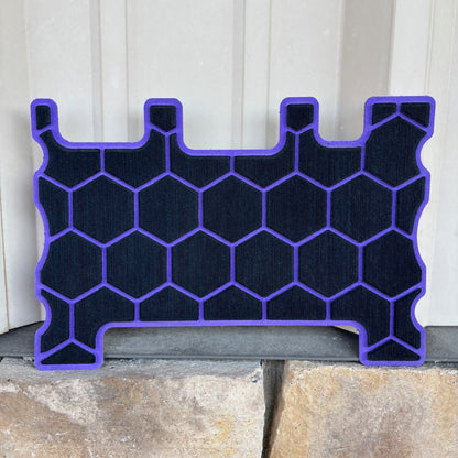 "Hexagons" - Custom Speaker Shell for Turtlebox or Ecoxgear Defender