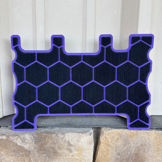 "Hexagons" - Custom Speaker Shell for Turtlebox or Ecoxgear Defender