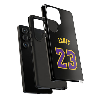 LeBron James King’s Guard Edition – MaxProtect Hybrid Shell, Athletic Profile | iPhone 8–16 Pro Max & Samsung S10–S25 Ultra Compatible