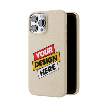 Eco-Friendly Phone Case, Biodegradable Phone Cover, Sustainable Accessory, Customizable iPhone Case, Green Gift Idea, Environmentally