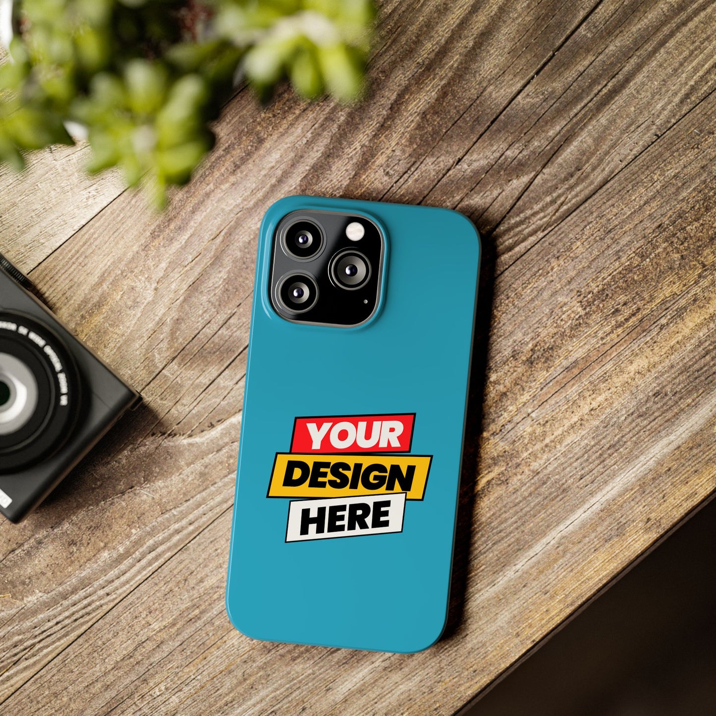 Cool Cat Slim Phone Case, Personalized Gift, Trendy Pet Lover Accessory, Unique Phone Cover, Animal Lover Case, Birthday Present