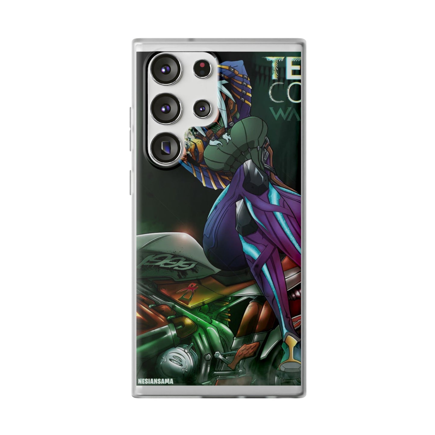 Anime-Inspired Phone Case - Flexi Cases, Custom Phone Cover, Gift for Her, Birthday Present, Unique Cell Phone Accessories