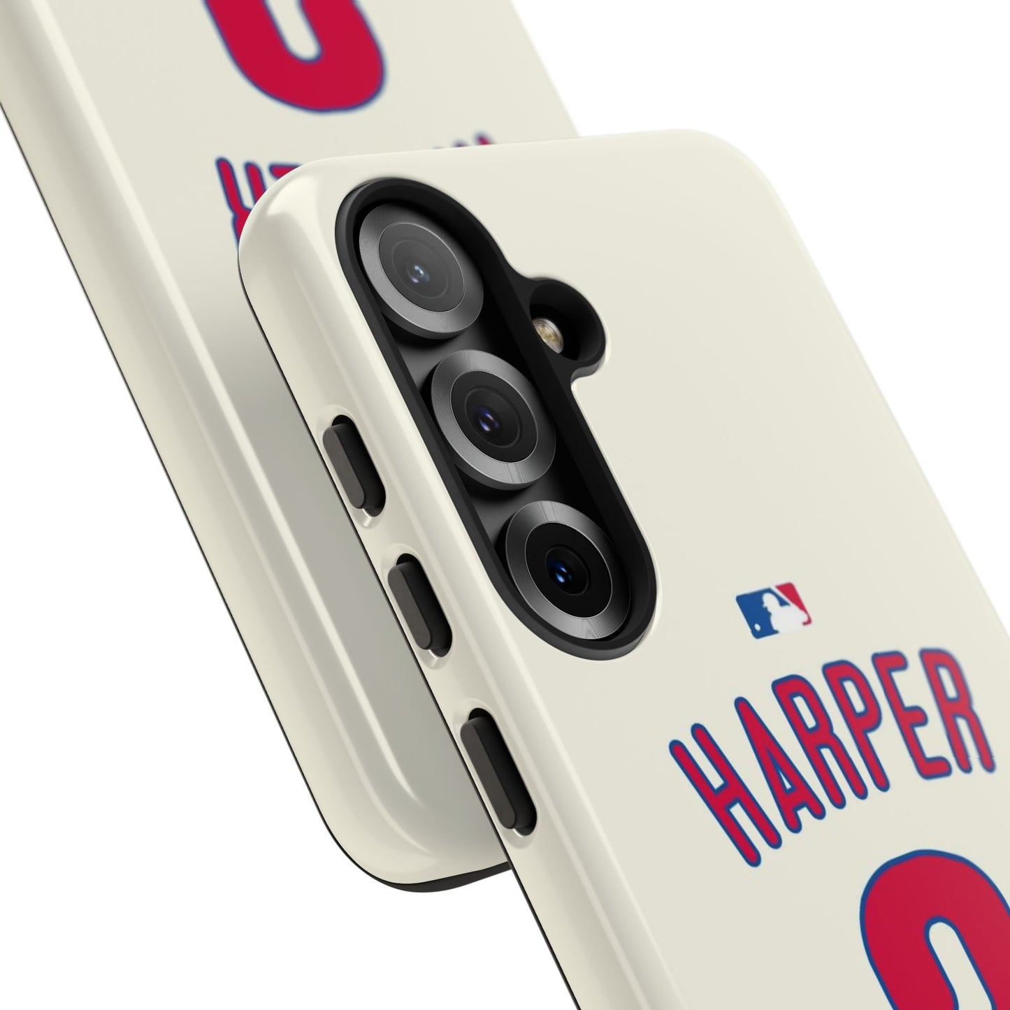 Bryce Harper PowerGrip – Dual-Layer Defense & Slim Fit | Compatible with iPhone 8 to 16 Pro Max & Samsung Galaxy S10 to S25 Ultra