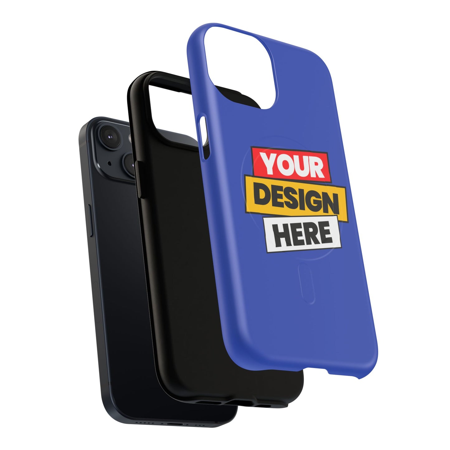 Tough Magnetic Phone Case, Customizable Phone Protector, Personalized Gift, Durable Tech Accessory, Ideal for Teens and Adults