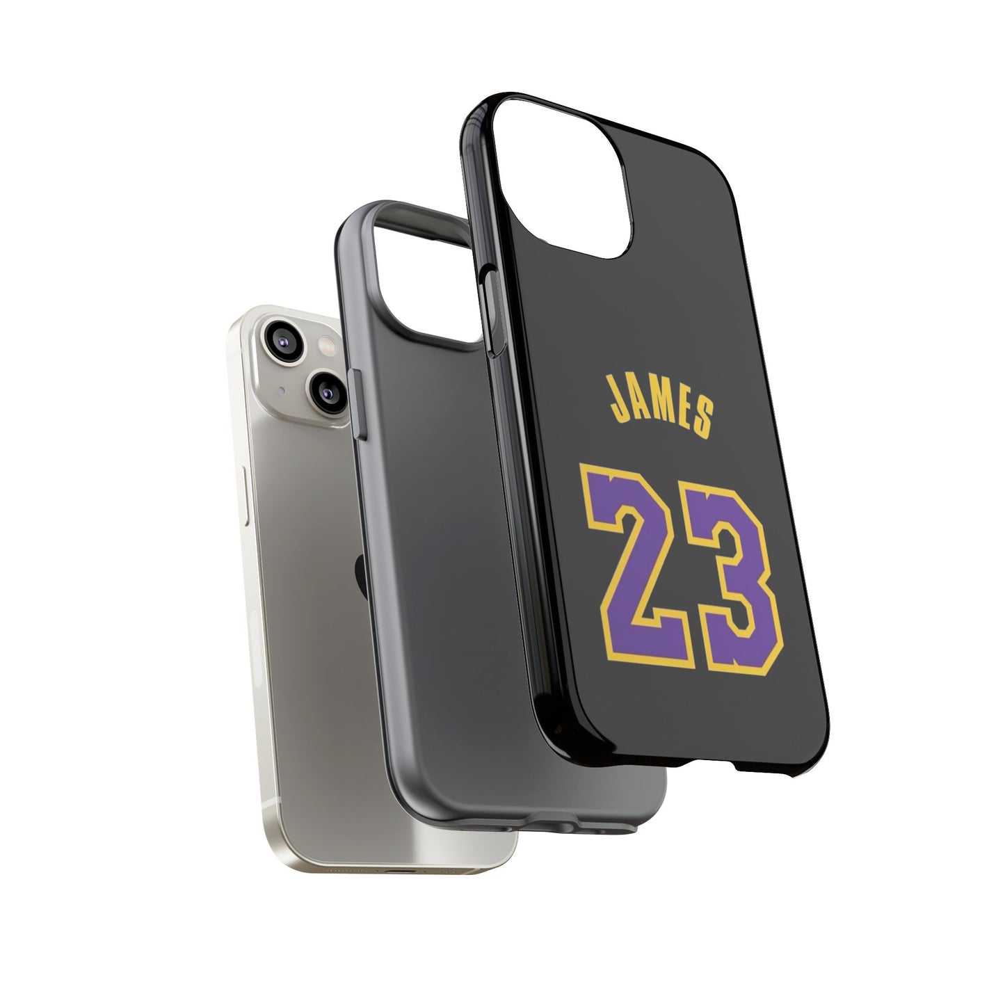 LeBron James King’s Guard Edition – MaxProtect Hybrid Shell, Athletic Profile | iPhone 8–16 Pro Max & Samsung S10–S25 Ultra Compatible
