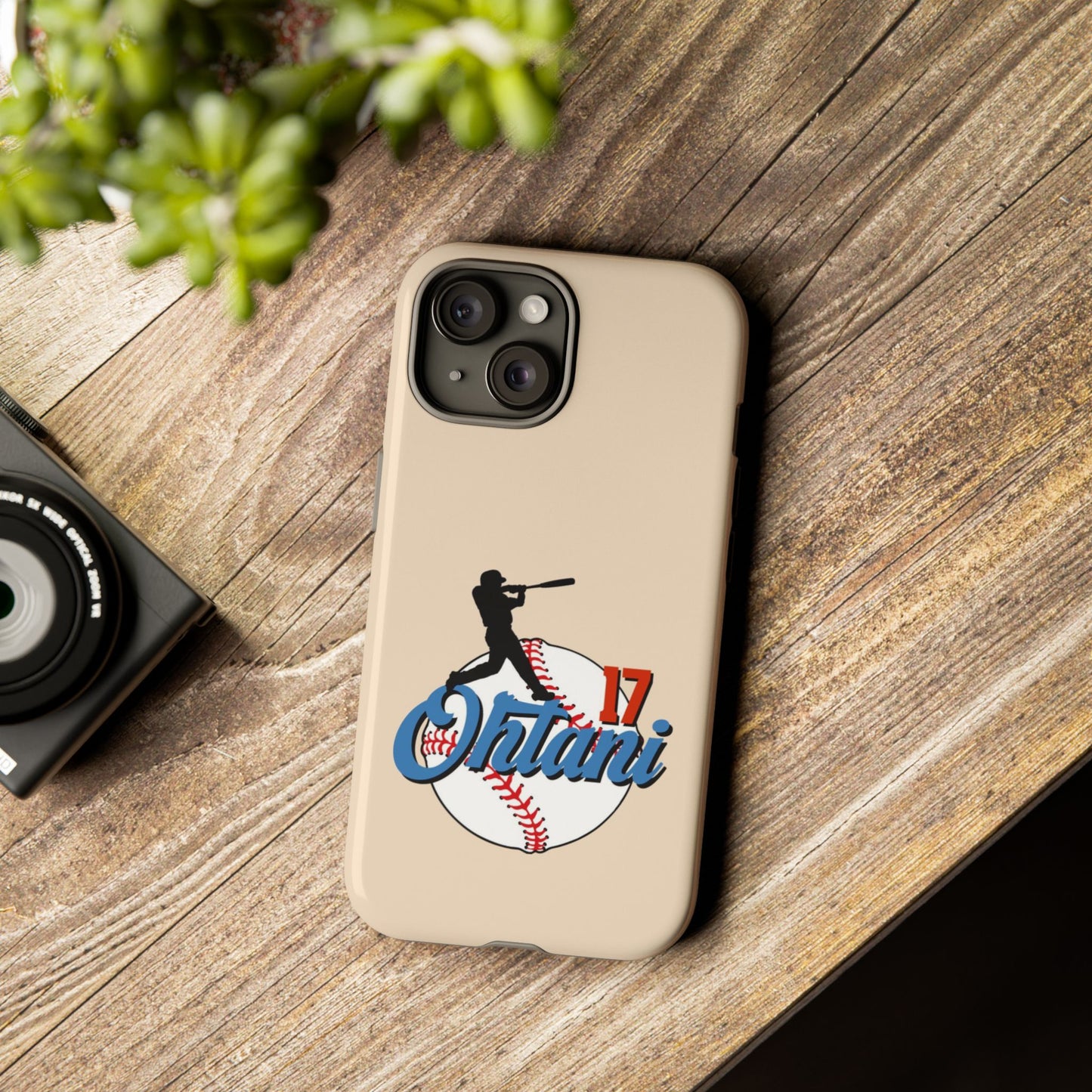 Shohei Ohtani GameChanger Shell – Dual-Layer Defense & Slim Grip | Compatible with iPhone 8 to 16 Pro Max & Samsung Galaxy S10 to S25 Ultra