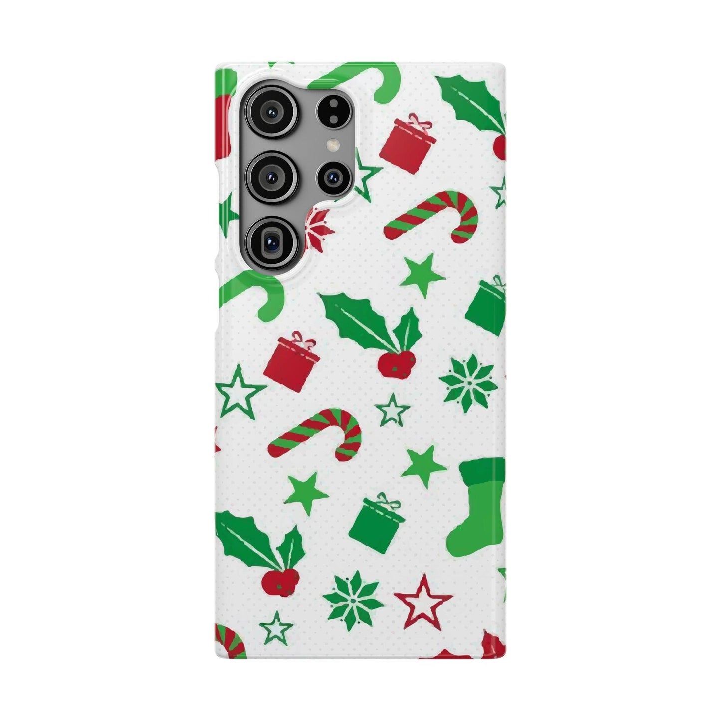 Custom Samsung Tough Phone Case – Christmas Santa Holiday Design, Festive Xmas Protection - covers4phones